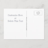 Fairy Tale Postcard Postkarte (Rückseite)