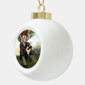 Fairy Tale Prince Keramik Kugel-Ornament (Rechts)