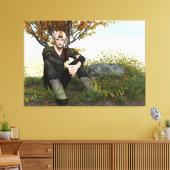 Fairy Tale Prince Leinwanddruck (Insitu (Wohnzimmer))