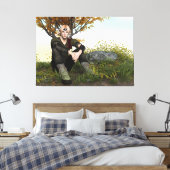 Fairy Tale Prince Leinwanddruck (Insitu (Schlafzimmer))