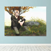 Fairy Tale Prince Leinwanddruck (Insitu (Holzboden))