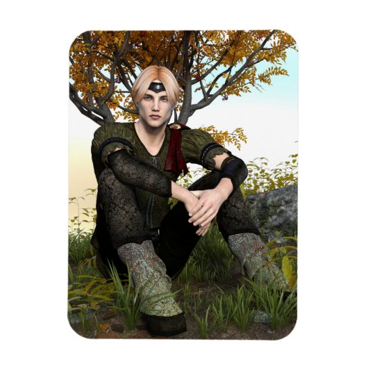 Fairy Tale Prince Magnet (Vertikal)