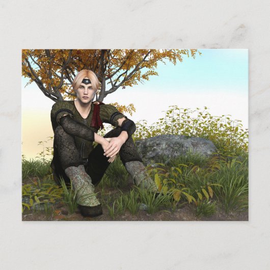 Fairy Tale Prince Postkarte (Vorderseite)