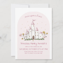 Fairy Tale Princess Geburtstagsparty Einladung