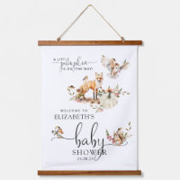 Fairy Tale Pumpkin Fall Baby Dusche Willkommen
