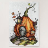 Fairy Tale Pumpkin House Puzzle (Vertikal)