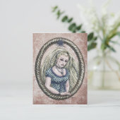 Fairy Tale "Rapunzel" Fantasy Art Postcard #1 Postkarte (Stehend Vorderseite)