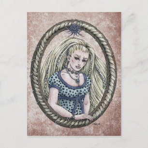 Fairy Tale "Rapunzel" Fantasy Art Postcard #1 Postkarte