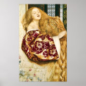 Fairy Tale Rapunzel Fine Art Print Poster (Vorne)