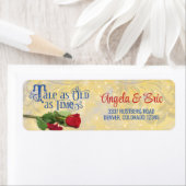 Fairy Tale Rote Rose Blue Gold Wedding (Insitu)