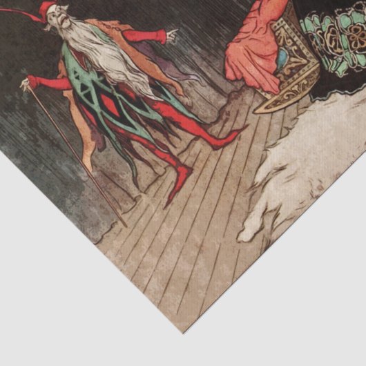 Fairy Tale Schlafbeauty Seidenpapier (Ausschnitt)