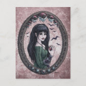 Fairy Tale "Snow White" Fantasy Art Postcard #1 Postkarte (Vorderseite)