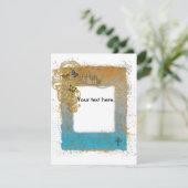 Fairy Tale Storybook Burg Einladung Karte (Stehend Vorderseite)