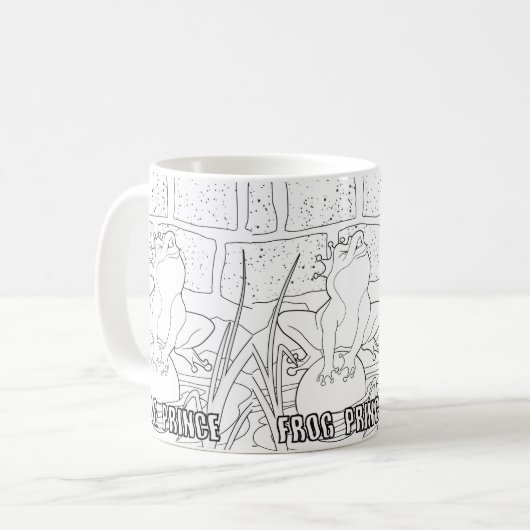 Fairy Tale Tasse Frosch Prince (Vorderseite Links)