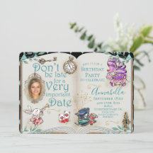 Fairy Tale Thema Alice im Wunderland Foto Mirror