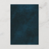 Fairy Tale Timeline Wedding Details Smarald Gold Begleitkarte (Rückseite)