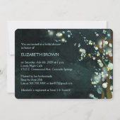 Fairy Tale Tree Brautparty Einladung (Rückseite)