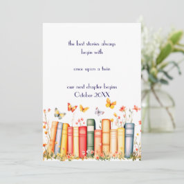 Fairy Tale Twin Pregnancy Ankündigung