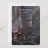 Fairy Tale Wedding Einladung (Rückseite)