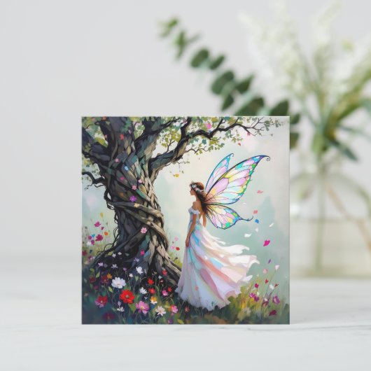 Fairy Tale Whimsical Magical Blank (Stehend Vorderseite)