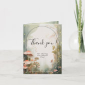 Fairy Tale Woodland Fairycore Romance Dankeskarte (Vorderseite)