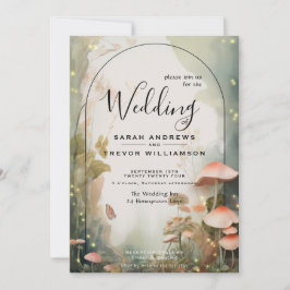 Fairy Tale Woodland Fairycore Romance Einladung