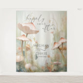 Fairy Tale Woodland Fairycore Romance Wandteppich (Vorderseite)