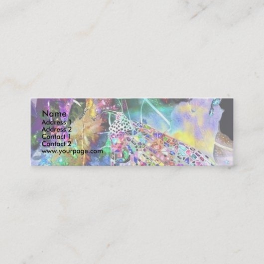 Fairy Tale World Mini Visitenkarte (Vorderseite)