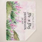 Fairy Tales do Come True | Herr und Frau Wedding Sherpadecke (Vorderseite)