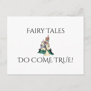 Fairy Tales do Come True Postkarte