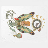 Fairy Tales & Magic Moments Fleecedecke (Vorderseite (Horizontal))