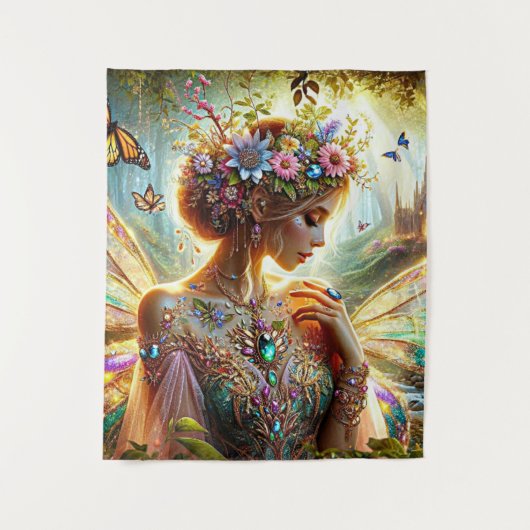 Fairy Tapestry Wandteppich (Vorderseite)