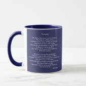 Fairy-Tasse mit irischem Rhyme Tasse (Links)