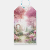 Fairy Tea Party Geschenkanhänger (Rückseite)