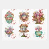 Fairy Tea Party Geschenkpapier Set (Vorderseite 3)