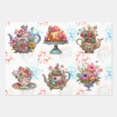 Fairy Tea Party Geschenkpapier Set (Vorderseite)