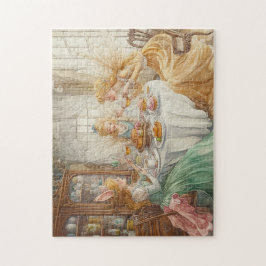 Fairy Tea Party Spring Enchanted Sweets Magic Puzzle