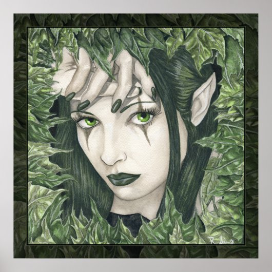Fairy-the-Dark-Forest-Poster Poster (Vorne)