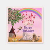 Fairy-Themed Napkins für Kinder Party Serviette (Vorderseite)