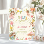 Fairy Time Capsule Bright Wildflower Birthday Poster