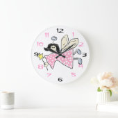 Fairy Time Große Wanduhr (Zuhause)