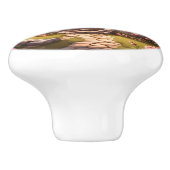 Fairy Toadstool House Keramikknauf (Seitenansicht)