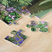 Fairy Tree Zuhause Illustration Puzzle (Seite)