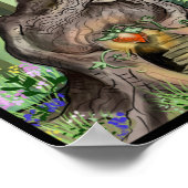 Fairy Tree Zuhause Poster (Ecke)