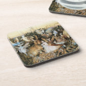 Fairy Twilight von John Anster Fitzgerald Getränkeuntersetzer (Linke Seite)