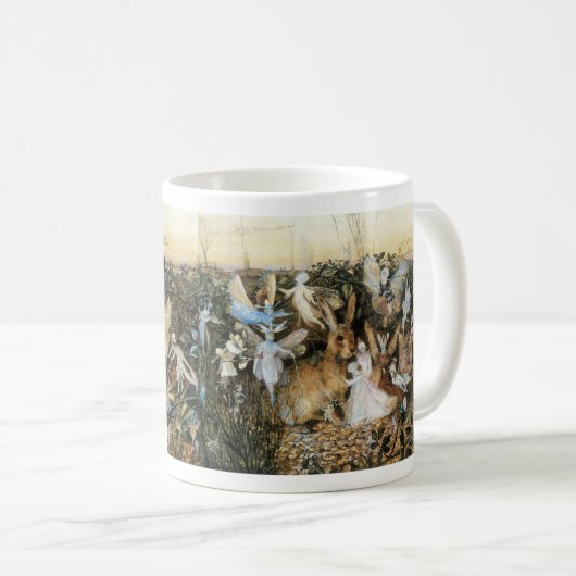 Fairy Twilight von John Anster Fitzgerald Kaffeetasse (VorderseiteRechts)