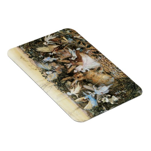 Fairy Twilight von John Anster Fitzgerald Magnet (Rechte Seite)