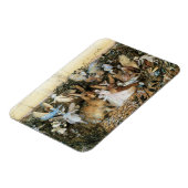Fairy Twilight von John Anster Fitzgerald Magnet (Linke Seite)