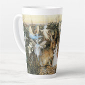 Fairy Twilight von John Anster Fitzgerald Milchtasse (Linke Ecke)