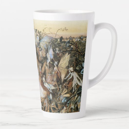 Fairy Twilight von John Anster Fitzgerald Milchtasse (Rechts)